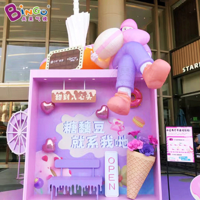 工厂直供仿真人物卡通网红打卡美陈气模 商业广场商场互动气模,节庆用品/礼品,充气气模,淘宝优惠券,粉丝福利购,淘宝优惠卷