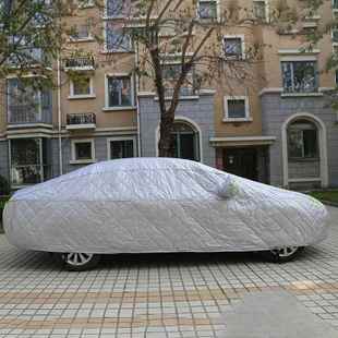 汽车衣全罩防冰雹防晒防雨棉被款 雪车罩拖地343外罩加厚保车暖