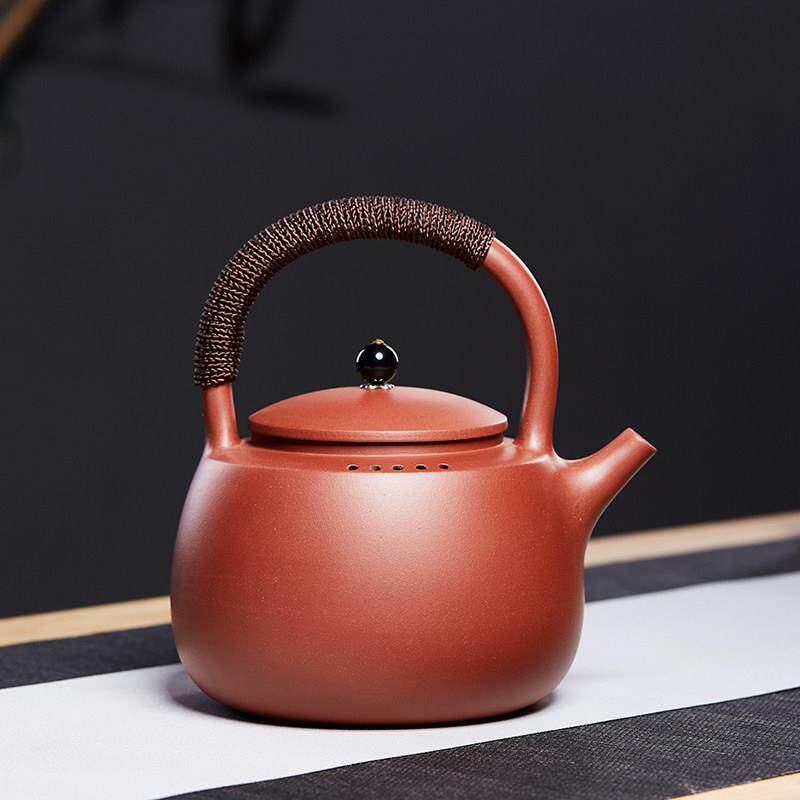 宜茶紫砂围炉煮茶壶用兴老ZH-1200-式户外可明火烧水壶黑晶炉家套