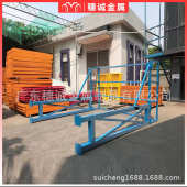 深圳厂家 钢筋加工棚 机械钢筋防护棚 式 建筑施工安全通道 组装