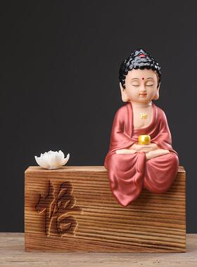 正品陈创意高品质陶瓷如来观音佛像家居柜配件新中全国风客厅入口