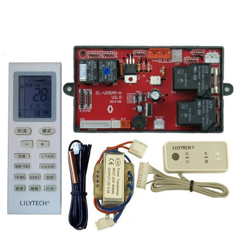 LILYTECH ZL-U05AM-H 空调维修板 挂机通用板 辅助加热 PG风机