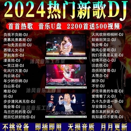 2024更新歌车载音乐u盘网络流行中文dj无损mp3优盘高清抖音舞曲