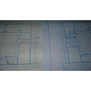 150米80克双面工程图纸台州 620 竣工蓝图纸 绘图纸喷墨