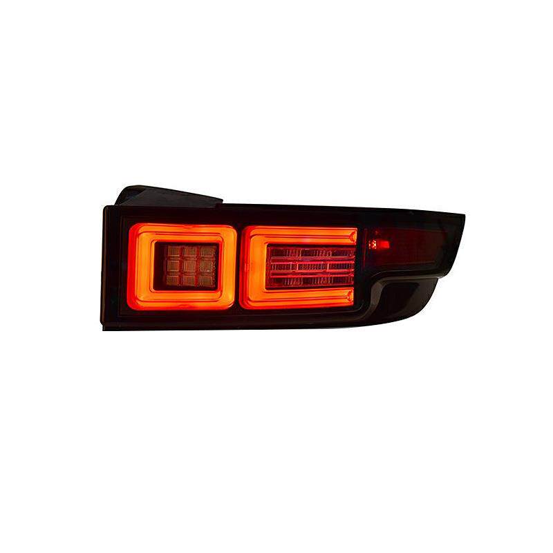 适用12-16款路虎极光尾灯总成改装光导LED行车灯刹车灯LED尾灯