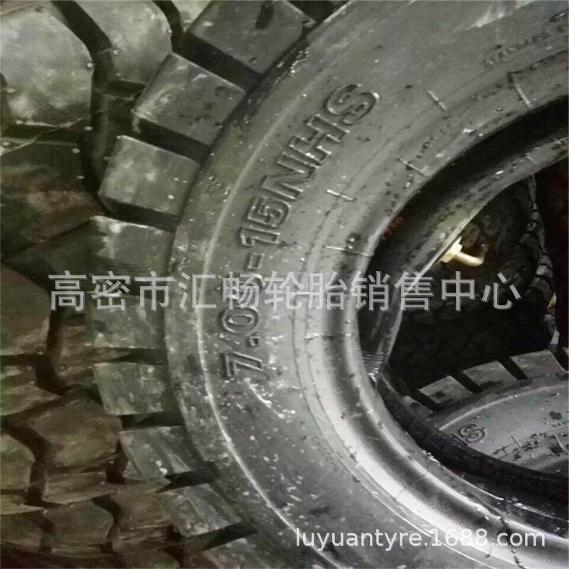 7.00-15 工业实心叉车轮胎 700-15 工程机械轮胎