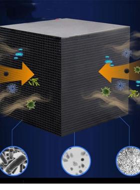 水族活性炭过滤器净水器立方体XCM蜂窝除臭腥味磁力宝