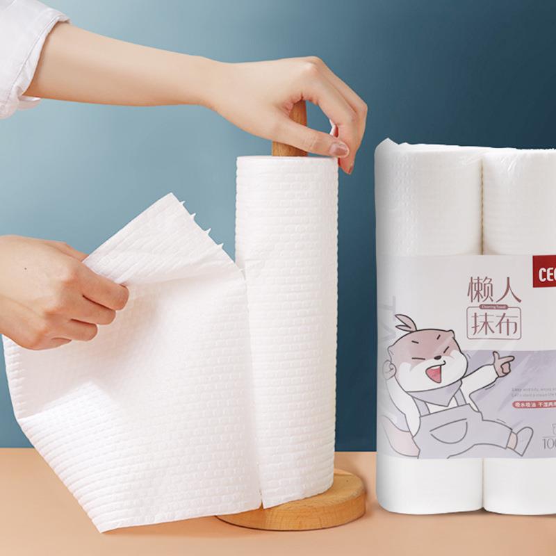 懒人抹布家用厨房擦锅洗碗巾多效清洁巾加厚吸水手撕懒人抹布