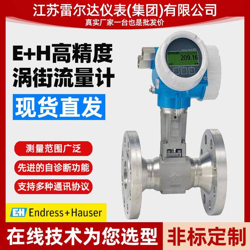 E+H涡街流量计7F2C7D2C蒸汽气体电容式传感器恩德斯豪斯
