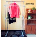 不锈钢双杆升降晾衣架落地晾晒架伸缩晒衣架置地晒衣架