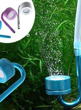银紫蓝色水族馆CO雾化器系统扩散器鱼缸水生植物二氧化碳雾化器