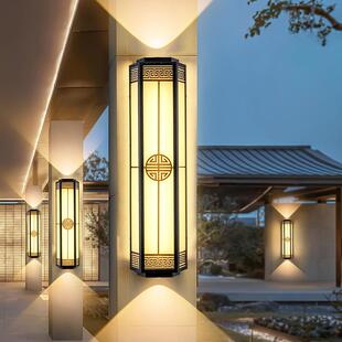 613户中外灯防水新式 室外庭院围墙别墅壁花园走廊过道阳门台大柱