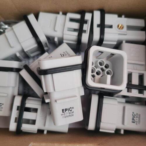 EPIC连接器H-D-7-SCM公芯11250500八芯H-D-7-BCM母芯11251500原装