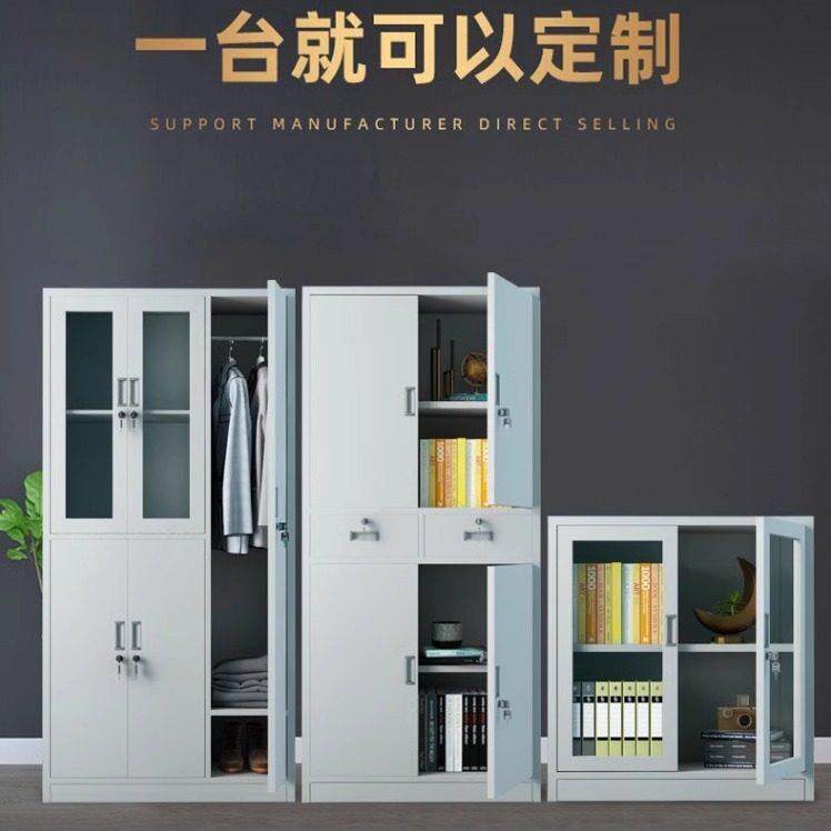 定制文件柜铁皮柜更衣柜储物柜档案柜书柜车位车库柜不锈钢柜子