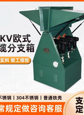 10kv-35KV户外高压电缆分支箱一进二三四五六出欧式不锈钢对接箱