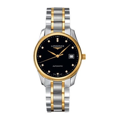 公价22500元[9.8新]浪琴自动机械男表钻石刻度L2.518.5.57.7