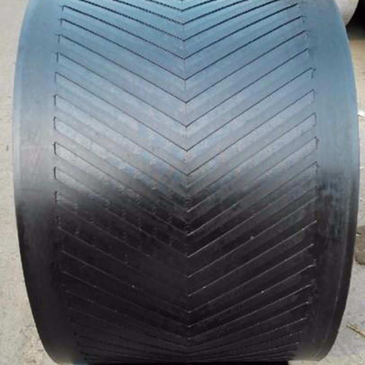 花纹人字带 人字花纹输送带 防滑耐磨输送带花纹人字形传送带