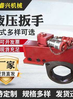 【辰睿兴】铝钛合金中空式扭拒液压扳手内六角大功率电动视窗显示