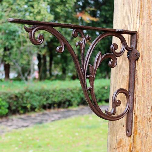 欧式铸铁角支撑架架置物架三角架直角架铁艺家居装饰品层板托架