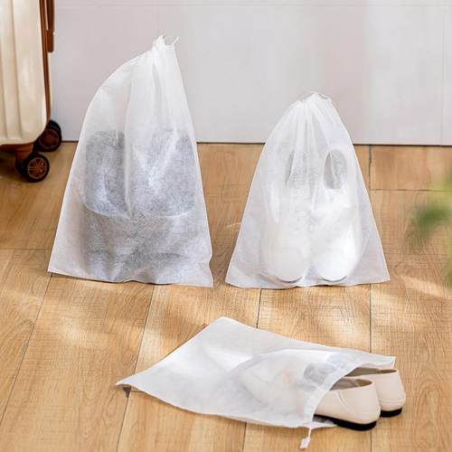 鞋袋装鞋子的收纳袋晒鞋防黄防尘神器无纺布小白鞋套防潮防霉袋子