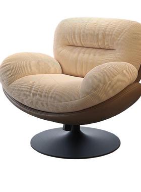 懒人沙发旋转蛋壳椅摇椅DNU躺椅阳台家用睡觉闲单休人摇沙发可窝