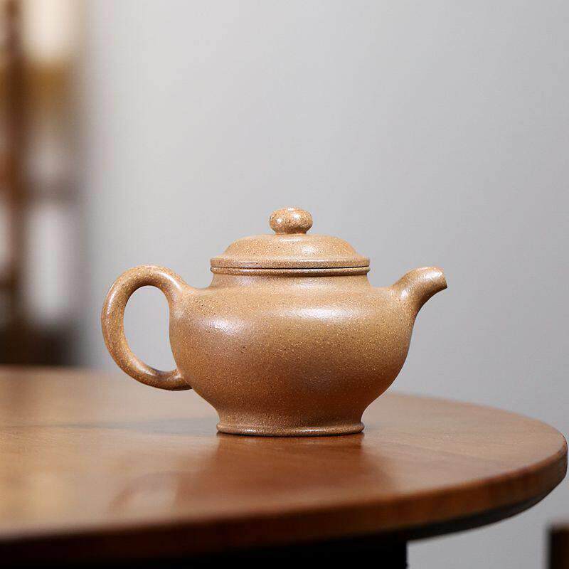 宜兴紫砂壶手工原矿紫砂莲子掇只壶家用泡茶壶茶具供货源头发货