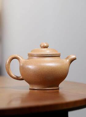 宜兴紫砂壶手工原矿紫砂莲子掇只壶家用泡茶壶茶具供货源头发货