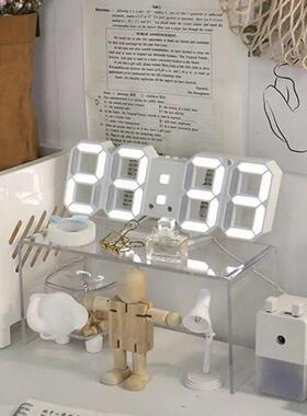 Smart 3d Digital Alarm Clock Wall Clocks Home Decor Led