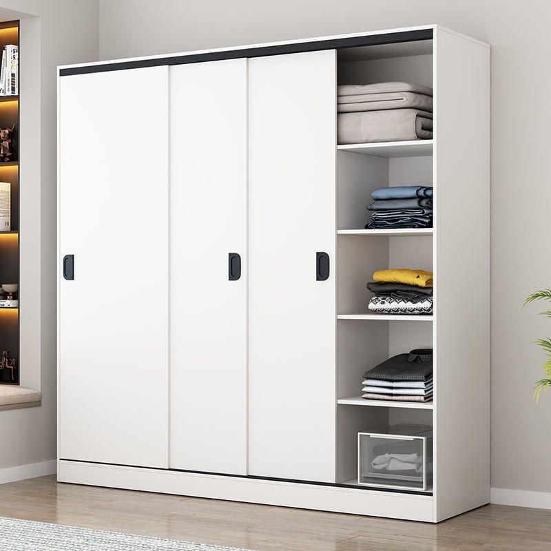 衣柜家用卧室衣橱现代简约收纳柜出租屋经济性实木质收纳柜大衣柜
