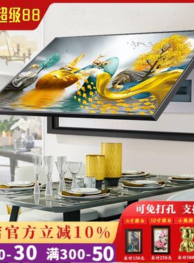 电表箱装饰画免打孔现代简约配电箱轻奢挂画遮挡箱电闸箱客厅壁画