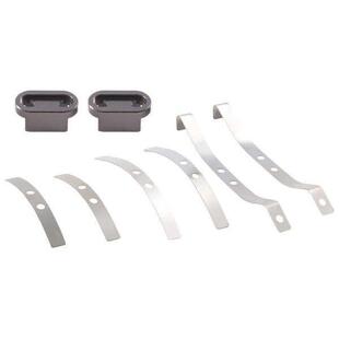 2 Pair Steel Shock Absorber Leaf Springs Suspension for WPL