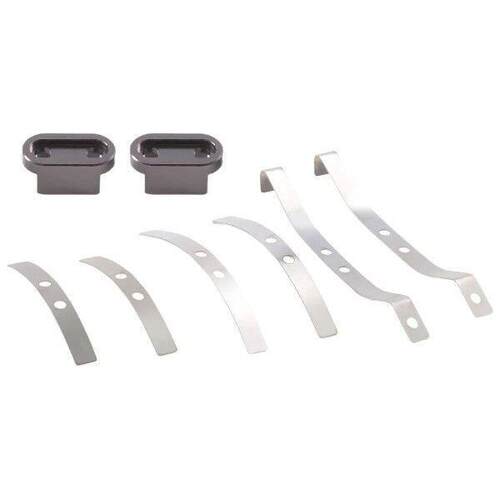 2 Pair Steel Shock Absorber Leaf Springs Suspension for WPL