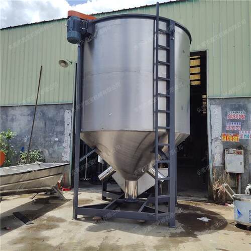 东莞厂家式立料XB-100桶拌 大型塑料搅拌机不锈钢颗粒片材混合机