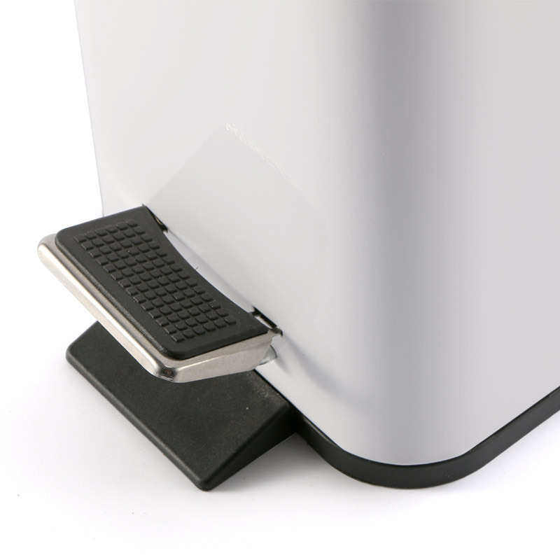 5L长方形家用垃圾桶不锈钢脚踏静音房间卫生间卧室客厅使用收纳桶,家庭/个人清洁工具,垃圾桶,淘宝优惠券,粉丝福利购,淘宝优惠卷