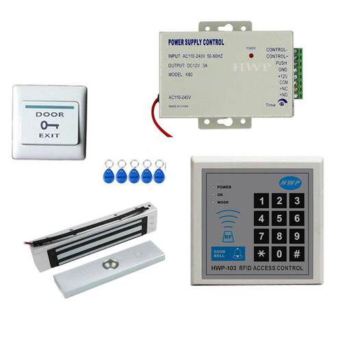 外贸门禁套装GLASS DOOR WOODEN DOOR IRON DOOR ACCESS CONTROL