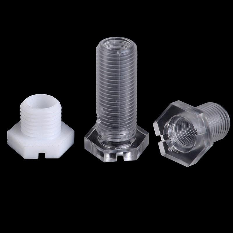 包邮亚HCN克力PC透明六角空心螺丝P透中明C空心M10六角T外型空螺