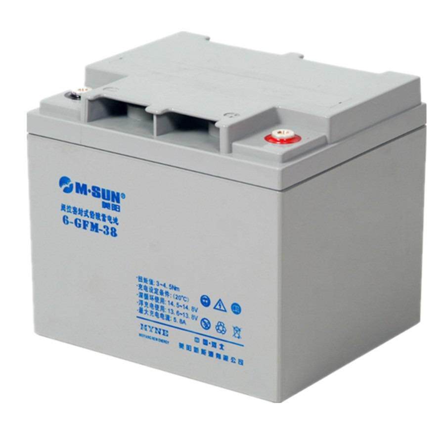 美阳M.SUN铅酸蓄电池6-GFM-100/12V100AH38AH40AH5H6H/直流屏