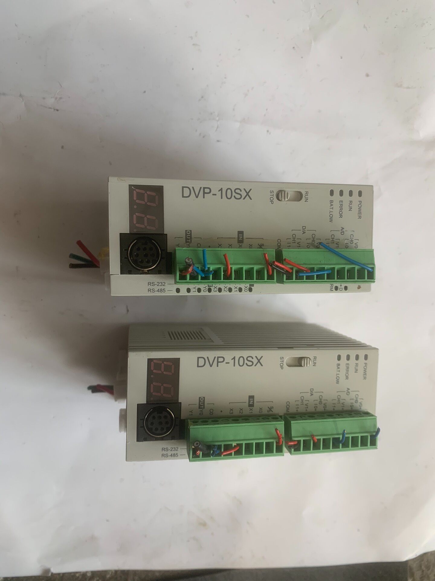 台达、DVP10SX11T、二台成色如图功能包好、300元一