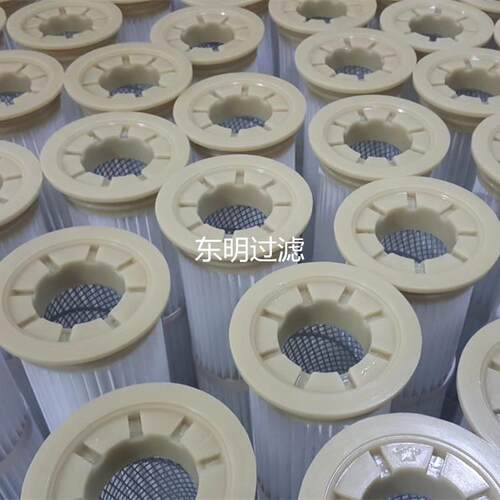 PU盖覆膜滤筒BHA毕威MTA顶装式滤筒脉冲褶式滤筒适用布袋滤筒