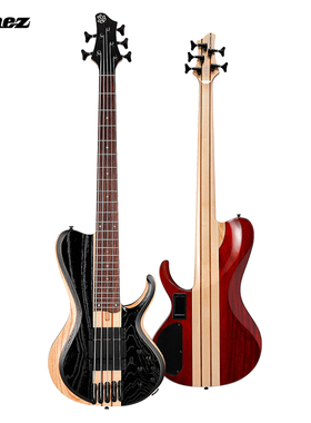 Ibanez依班娜BTB866SC电贝斯五六弦主动bass通颈设计印尼产