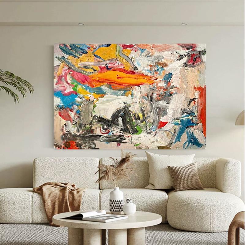 顺丰Est Art 肌理手绘油画《城笙》艺术装饰画玄关客厅挂画立体风