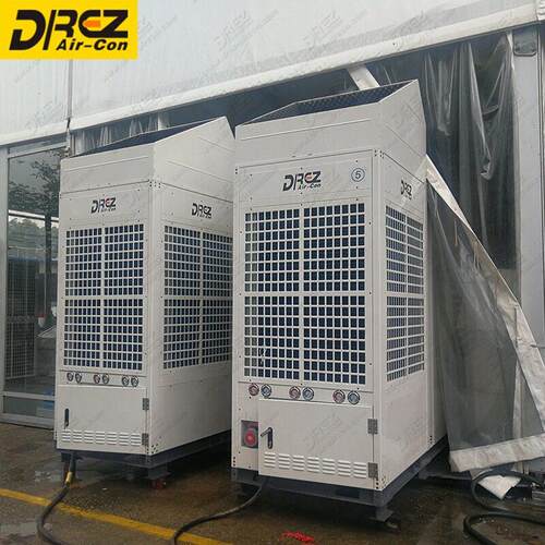 14kw28kw42kw56kw一体式工业中央空调可移动户外活动空调设备