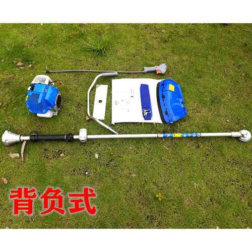 重庆两四二冲程砍坝草机烧纯汽油割草背负斜跨式多功能打园林荒地