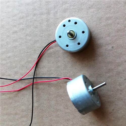 RF300电机带线 轴径2mm 太阳能马达微直流马达DIY科技制作发电机
