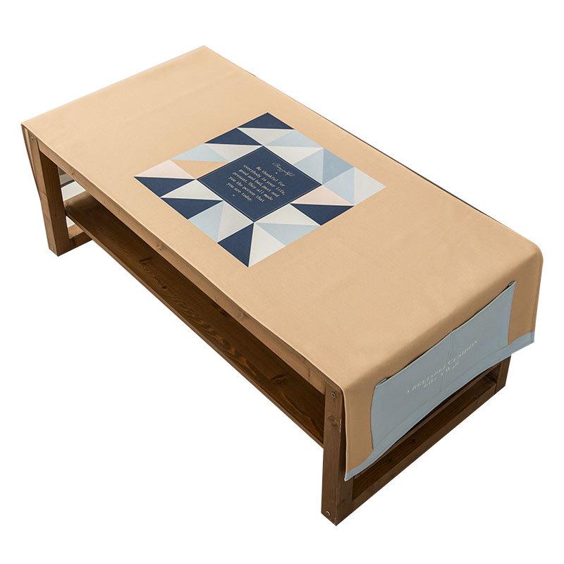 长方形棉麻小防水茶几北欧桌布桌布茶几茶几欧式桌布桌布布茶几