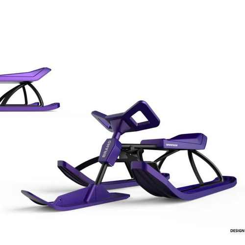 厂家滑雪车滑雪板雪地车摩托儿童成人雪橇雪场地助力自由滑冰雪车