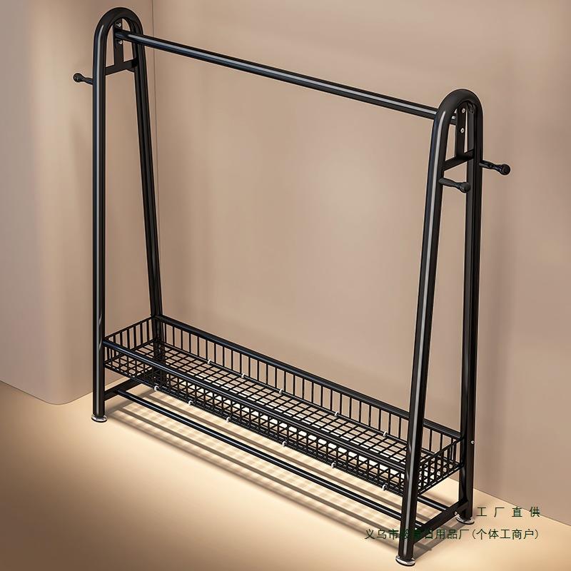 简易衣帽架落地可移动室内房间挂衣架子晾衣架家用卧室衣服收纳架