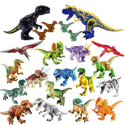 Jurassic 2 Building Blocks World Dinosaurs Figures Bricks As