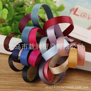 光版 辅料有光色丁丝带 发箍涤纶缎织带手工diy蝴蝶结发饰头饰服装