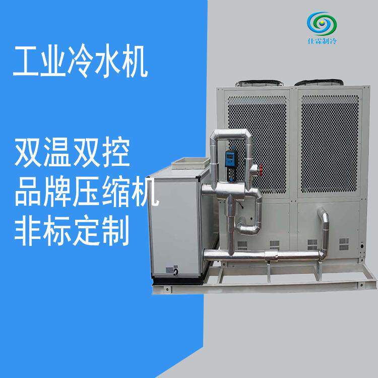 冷却水循环降温工业冷水机风冷式注塑模具冰水机螺杆制冷机